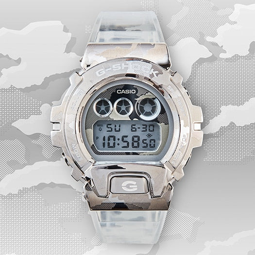 CASIO G-SHOCK GM-6900SCM-1DR - ULTIMATE ADVENTURE TIMEPIECE FOR MEN WITH STYLISH WHITE DESIGN