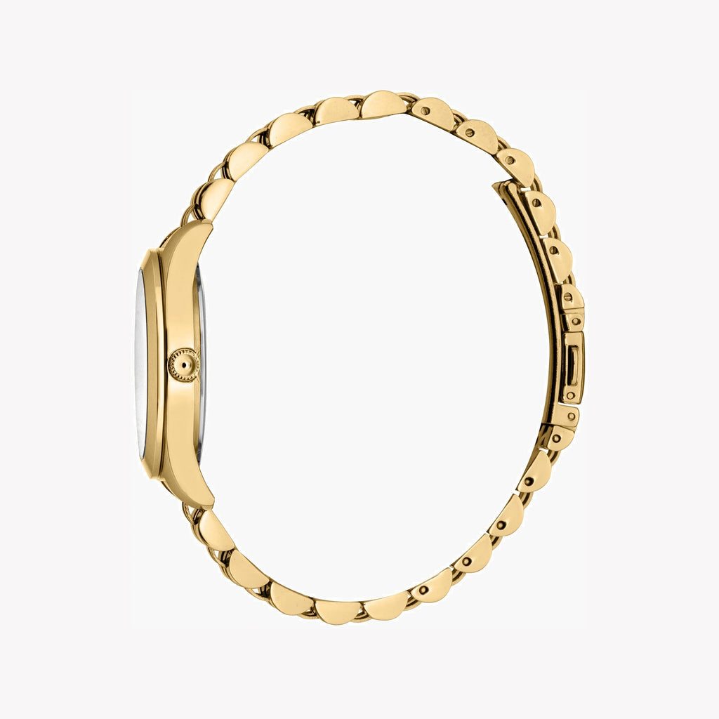 JUST CAVALLI Women's Watch with Gold Stainless Steel Case and Gold Stainless Steel Band