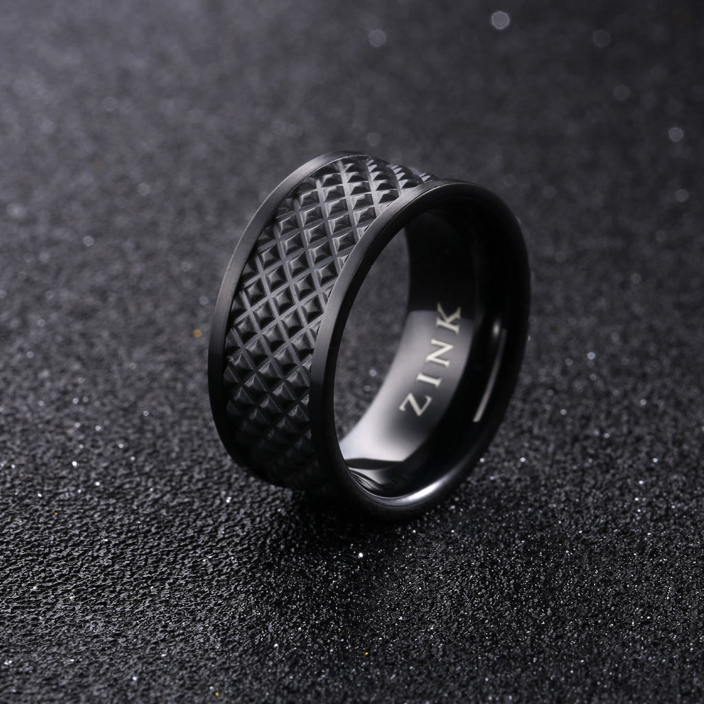 ZJRG022SMIB-22 ZINK Men's Ring Outlet