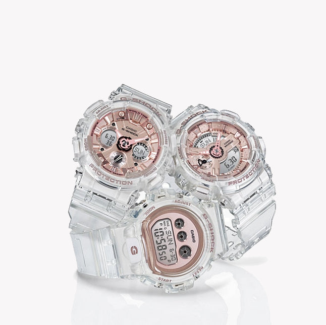 CASIO G-SHOCK GMA-S120SR-7ADR - BOLDLY WHITE WOMEN'S TIMEPIECE FOR ADVENTUROUS SPIRITS