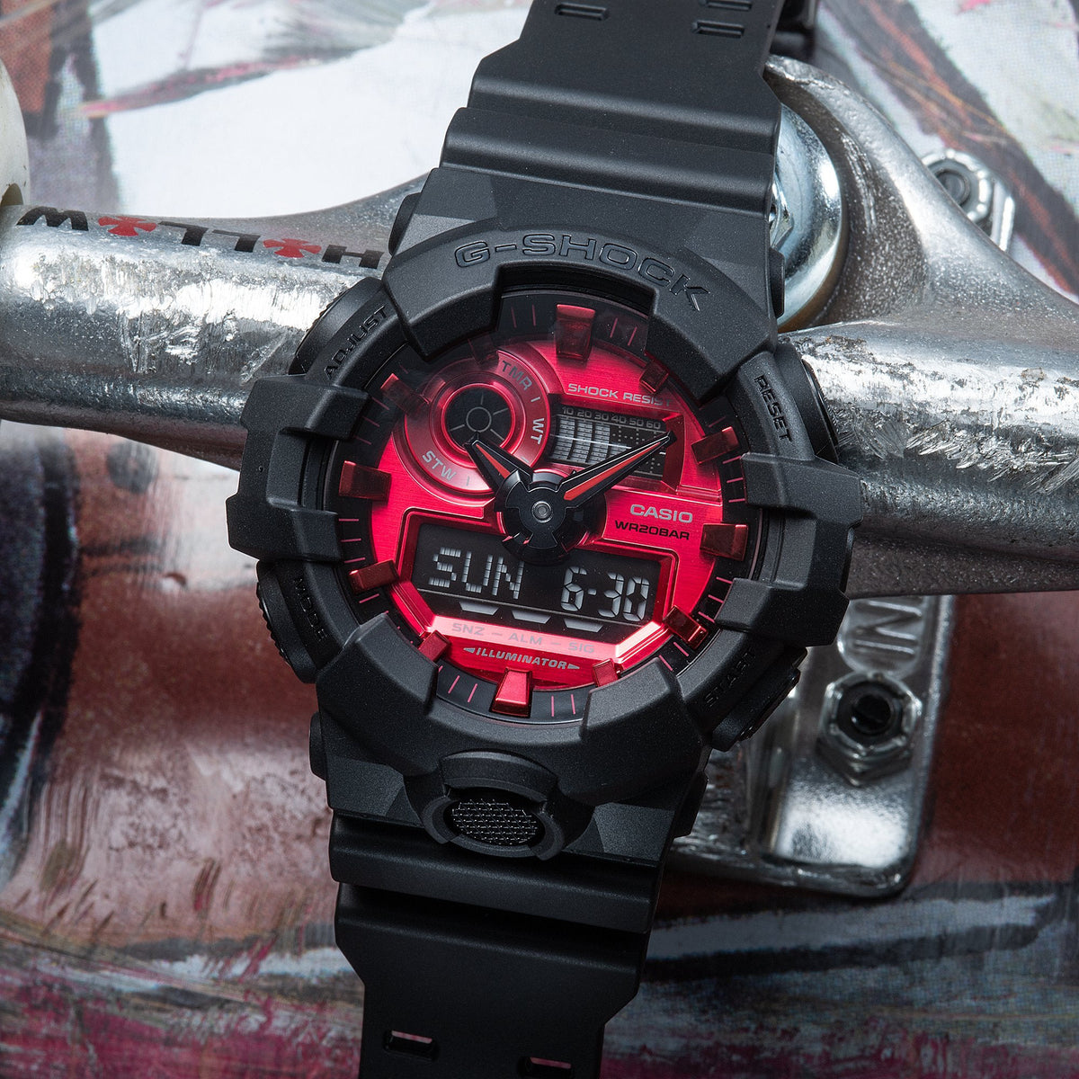 G-SHOCK GA-700AR-1ADR Men's Watch