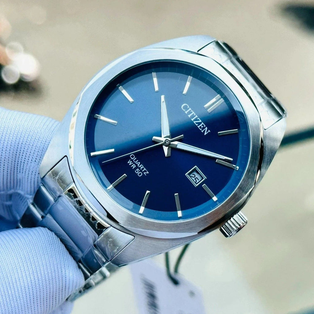 CITIZEN BI5110-54L - ELEGANTLY POWERED - MEN'S STAINLESS STEEL WATCH WITH BLUE DIAL