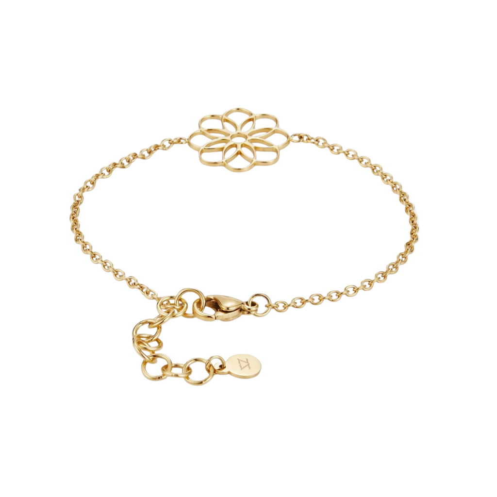 ZINK Women's Gold Stainless Steel Bracelet | ZFBR005G