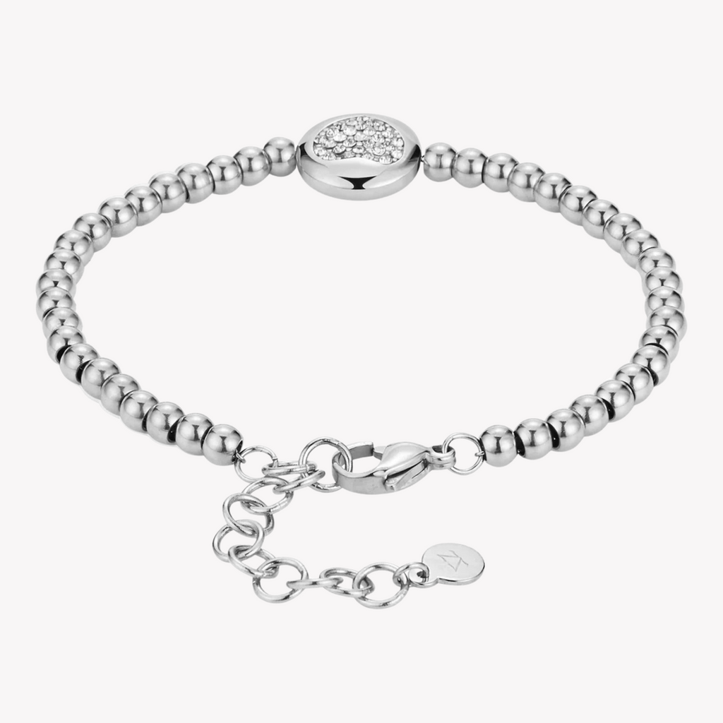 ZINK Women's Silver Stainless Steel Bracelet | ZFBR007SH