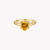ZINK Women's Gold Stainless Steel Ring | ZFRG002GHG