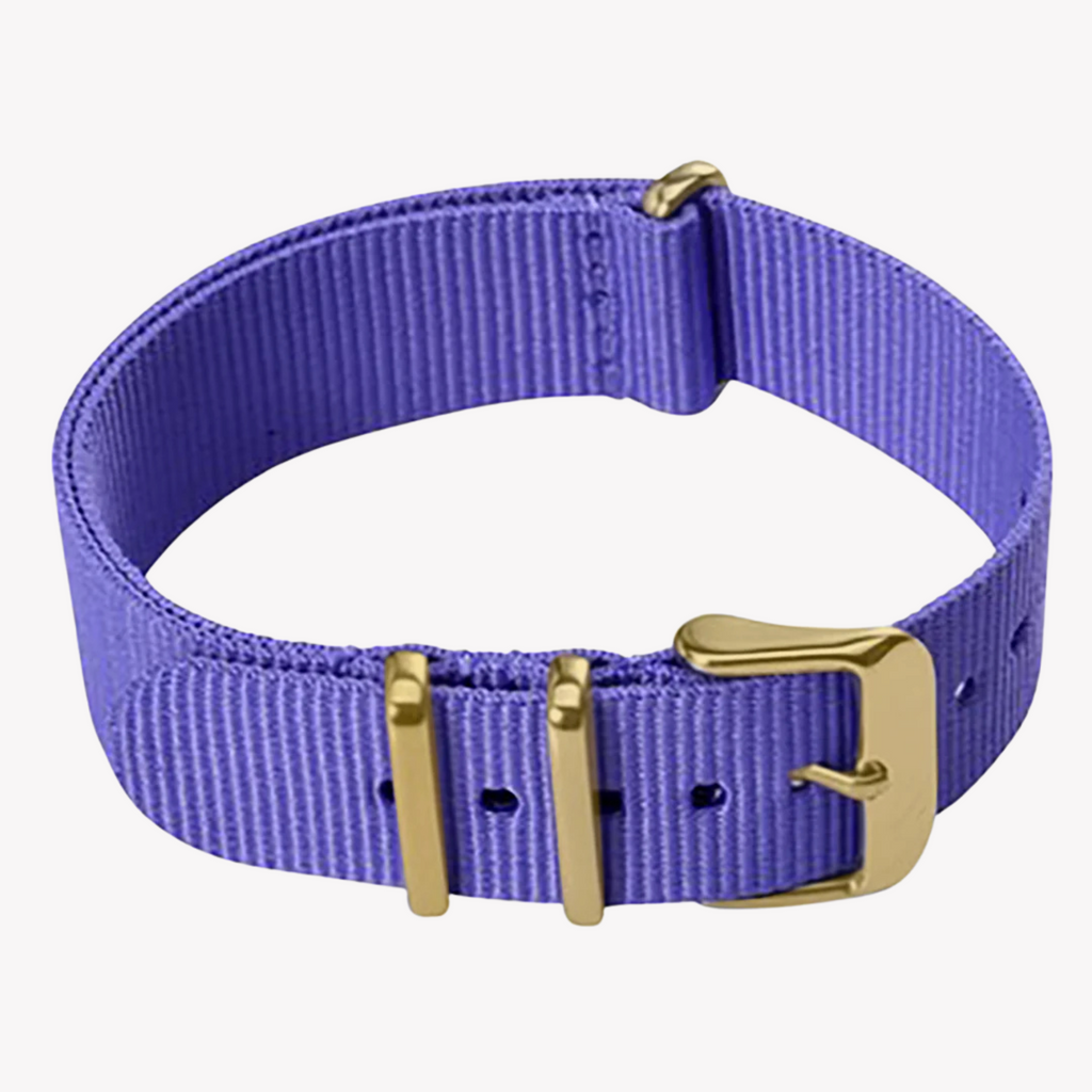 ZINK Women's Nylon Watch Band - Violet | ZNB002PG