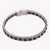ZINK Men's Rose Gold & Brown Bracelet | Stainless Steel & Leather | ZJBC03710
