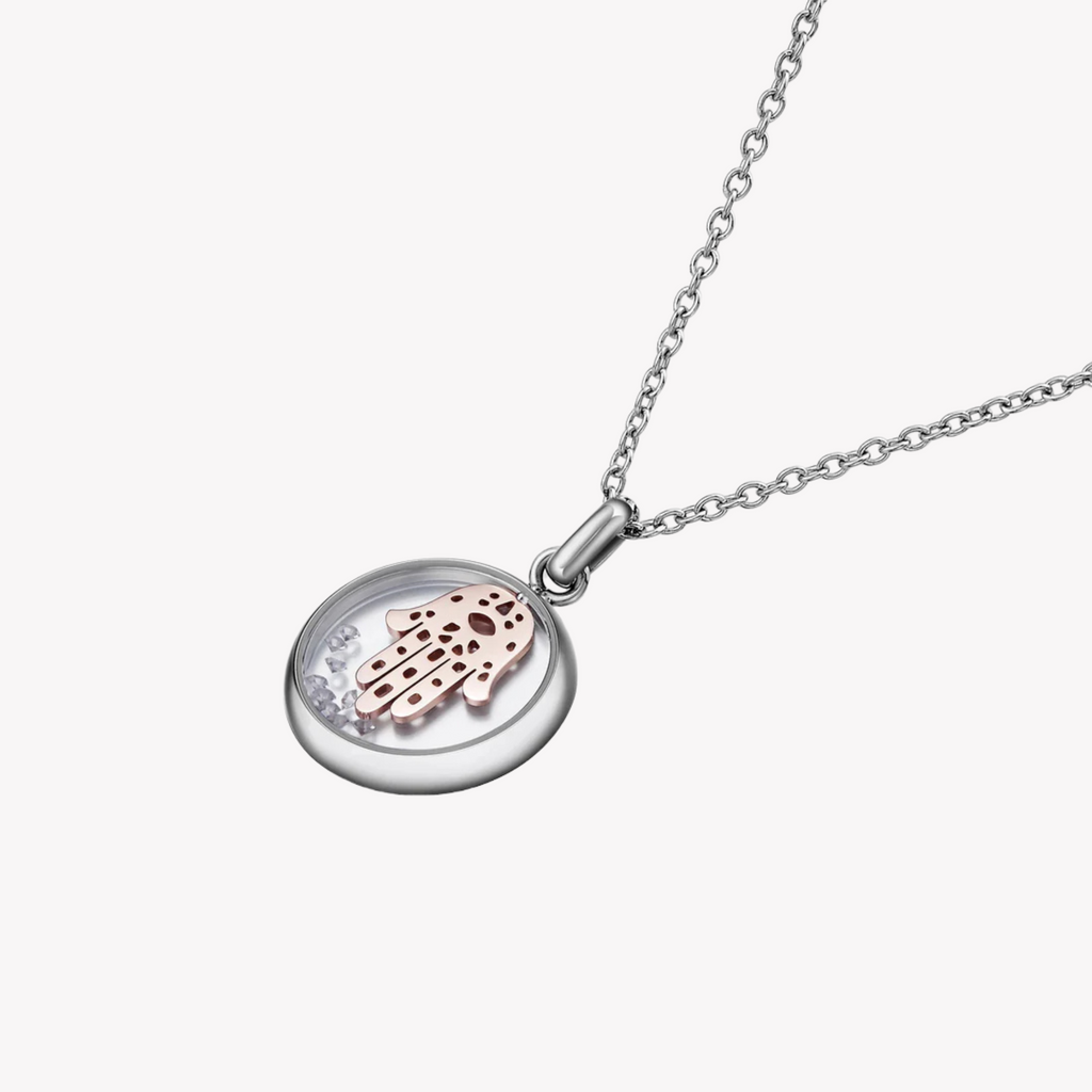 ZINK Women's Silver Stainless Steel Necklace | ZFNL002RGP