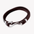 ZINK Men's Brown & Silver Stainless Steel Bracelet | ZJBC026LMBR