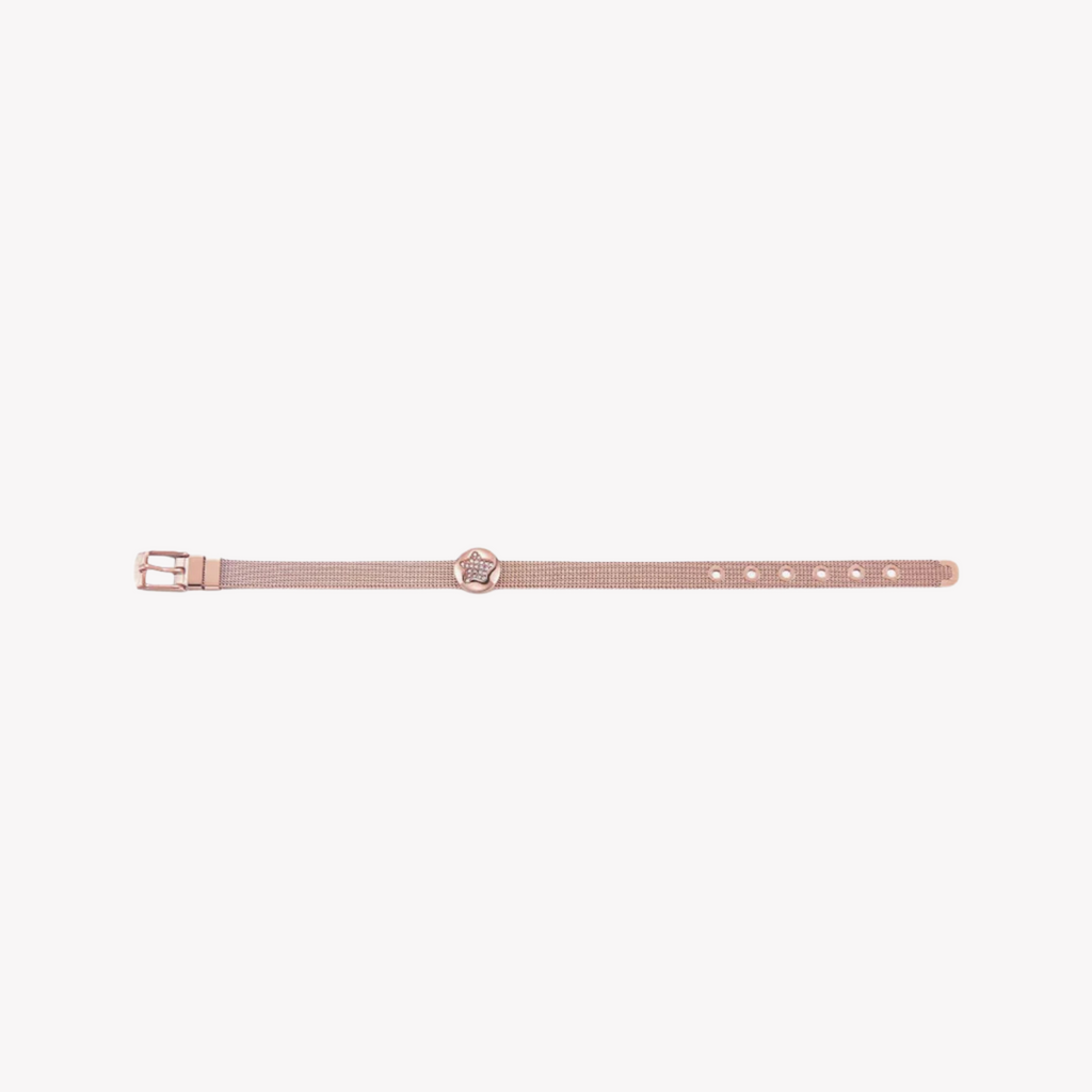 ZINK Women's Rose Gold Stainless Steel Bracelet | ZFBR001RG8
