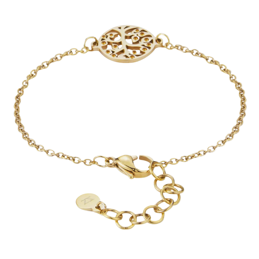 ZINK Women's Gold Stainless Steel Bracelet | ZFBR010GS