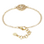 ZINK Women's Gold Stainless Steel Bracelet | ZFBR010GS