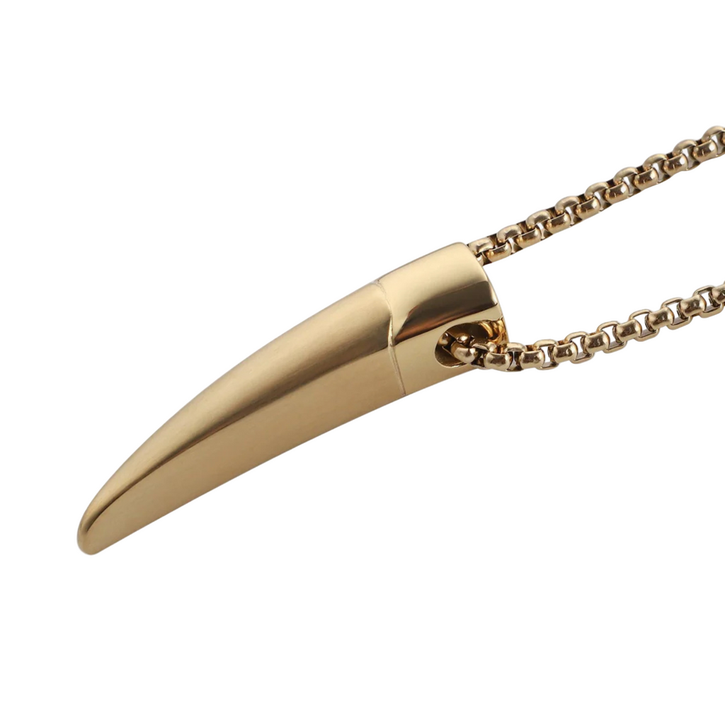 ZINK Men's Gold Stainless Steel Necklace | ZJPD024-G