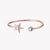 ZINK Women's Rose Gold Stainless Steel Bracelet | ZFBG002RGC