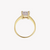 ZINK Women's Gold Stainless Steel Ring | ZFRG002GHC