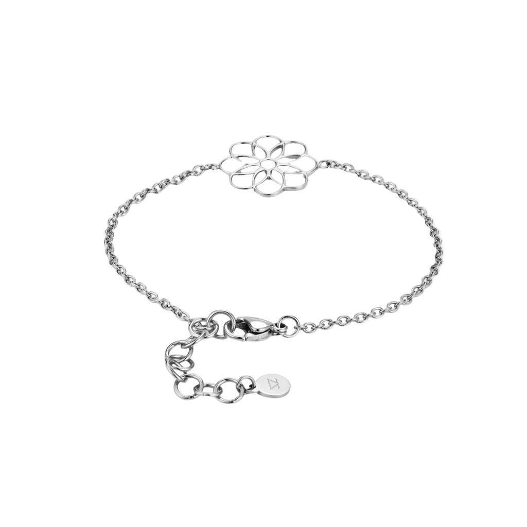 ZINK Women's Silver Stainless Steel Bracelet | ZFBR005S