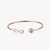 ZINK Women's Rose Gold Stainless Steel Bracelet | ZFBG005RGC