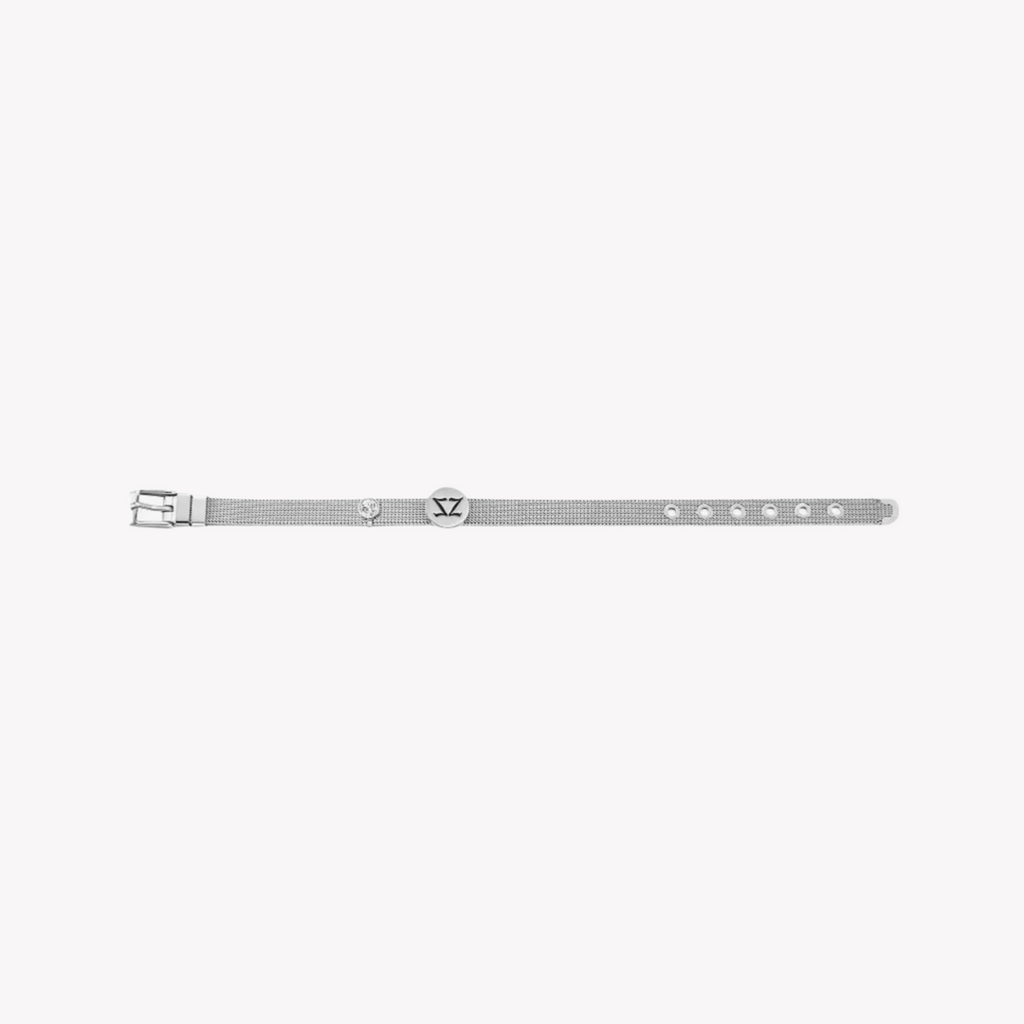 ZINK Women's Silver Stainless Steel Bracelet | ZFBR001S3
