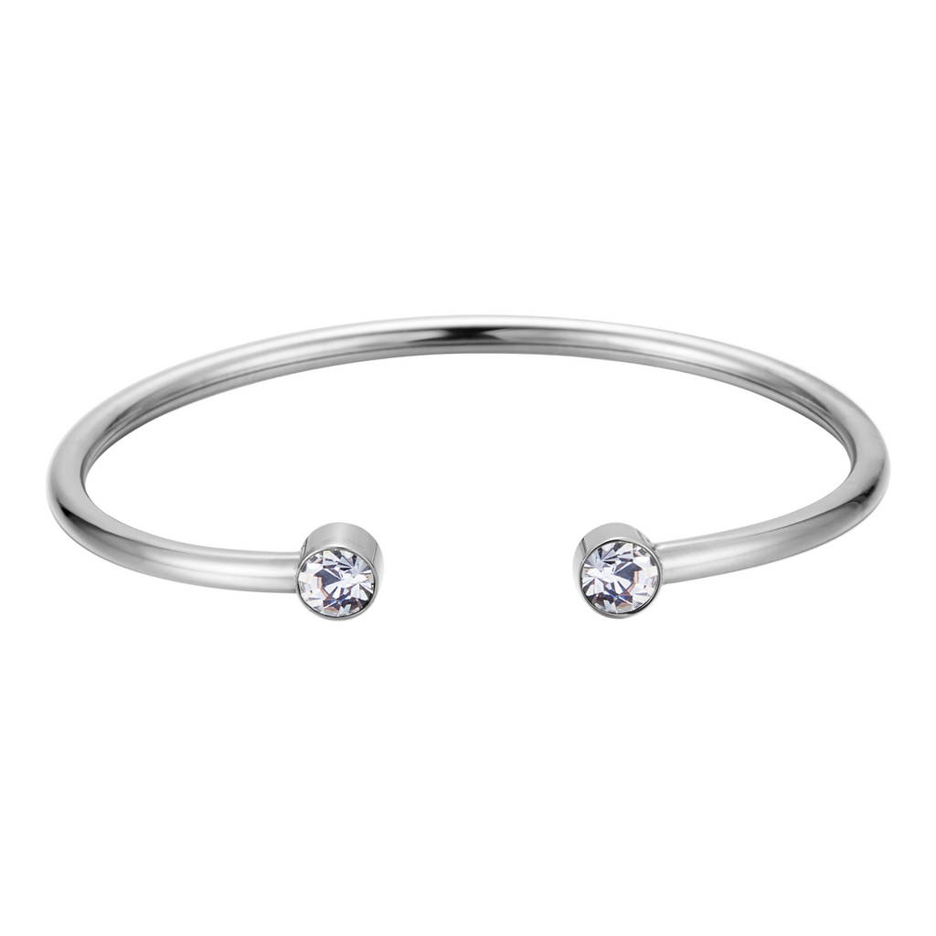 ZINK Women's Silver Stainless Steel Bracelet | ZFBG001SC