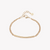 ZINK Women's Gold Stainless Steel Bracelet | ZFBR012G