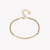 ZINK Women's Gold Stainless Steel Bracelet | ZFBR011G