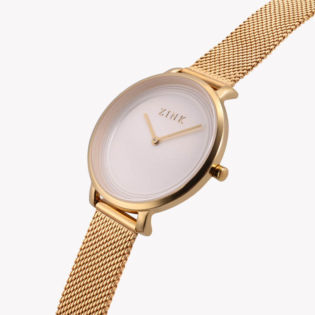ZINK Women's Gold Stainless Steel Watch - Gold & Silver | ZK129L1MS-19