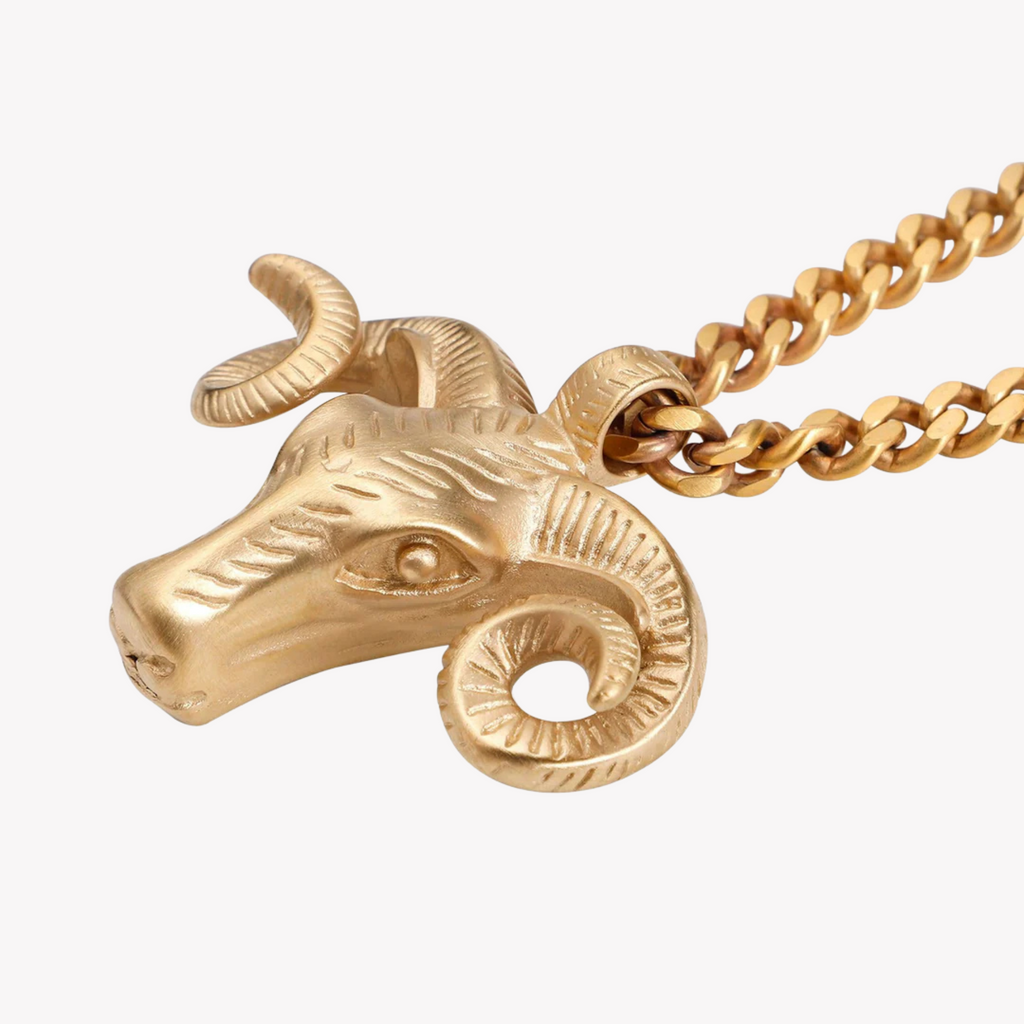 ZINK Men's Gold Stainless Steel Necklace | ZJPD023G