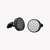 ZINK Men's Stainless Steel Black & Silver Cufflink | ZJCL004B
