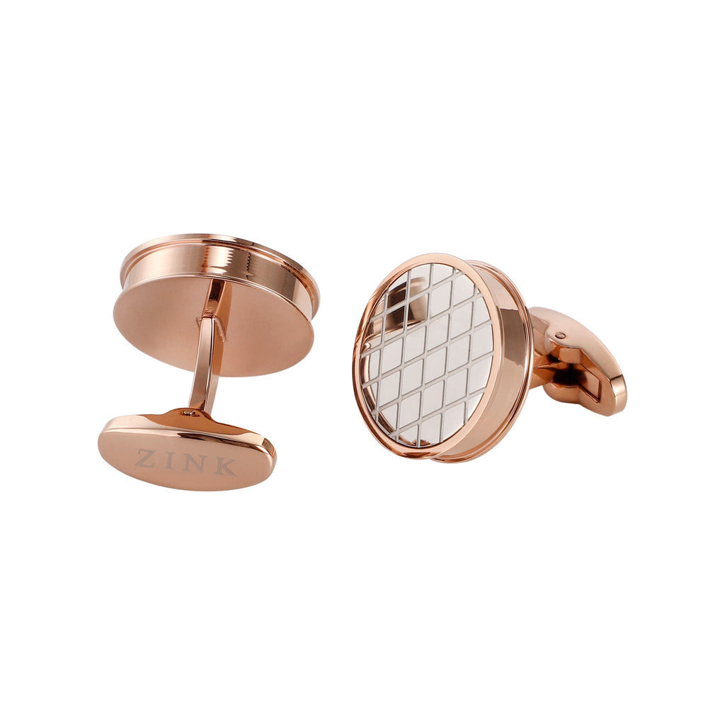 ZJCL004RG ZINK Men's Cufflinks Outlet