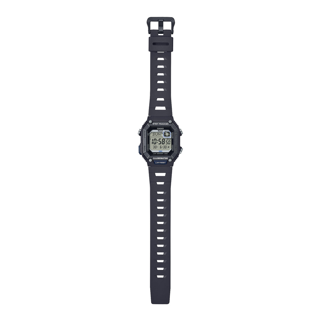CASIO WS-B1000-1AVDF SPORTY ELEGANCE - FUNCTIONAL ADVENTURE TIMEPIECE Unisex Watch with black resin band and digital display