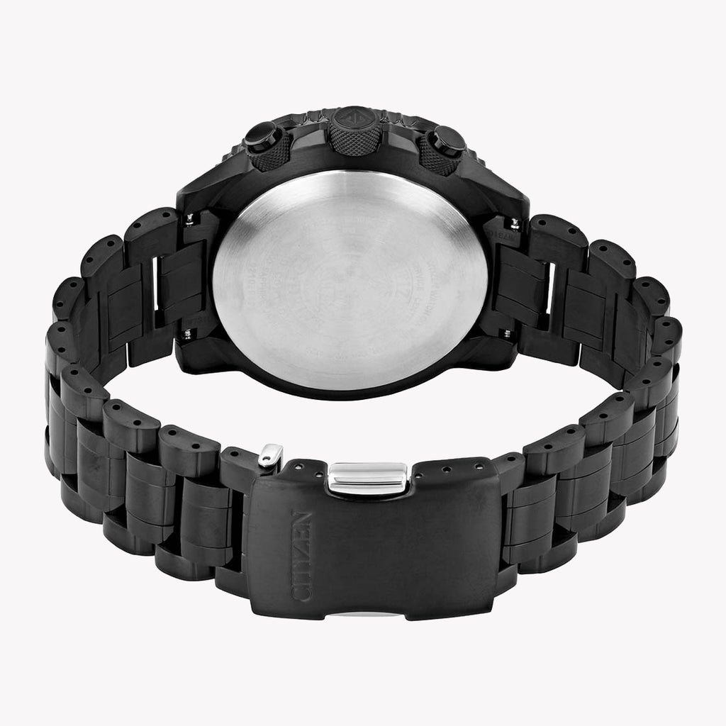 CITIZEN ECO-DRIVE JY8085-81E BLACK DUAL TIME MEN'S WATCH - INNOVATIVE PERFORMANCE & STYLE