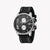 JUST CAVALLI JC1G063P0025 - ELEGANT BLACK DIAL MEN'S WATCH WITH SILICONE STRAP