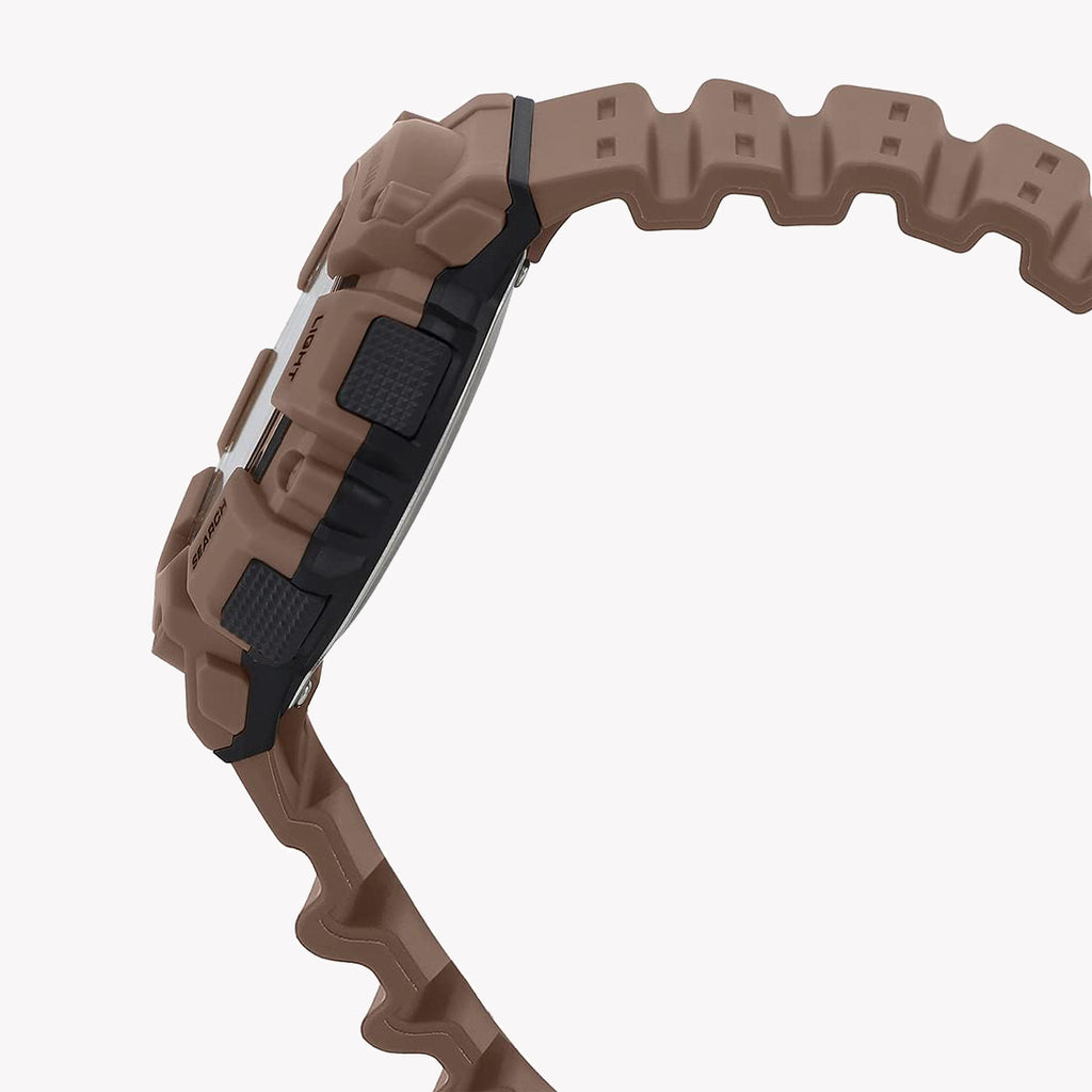 CASIO WS-1500H-5AVDF ADVENTURE READY - RUGGED MEN'S WATCH WITH BROWN RESIN BAND AND MULTIFUNCTIONAL CAPABILITIES