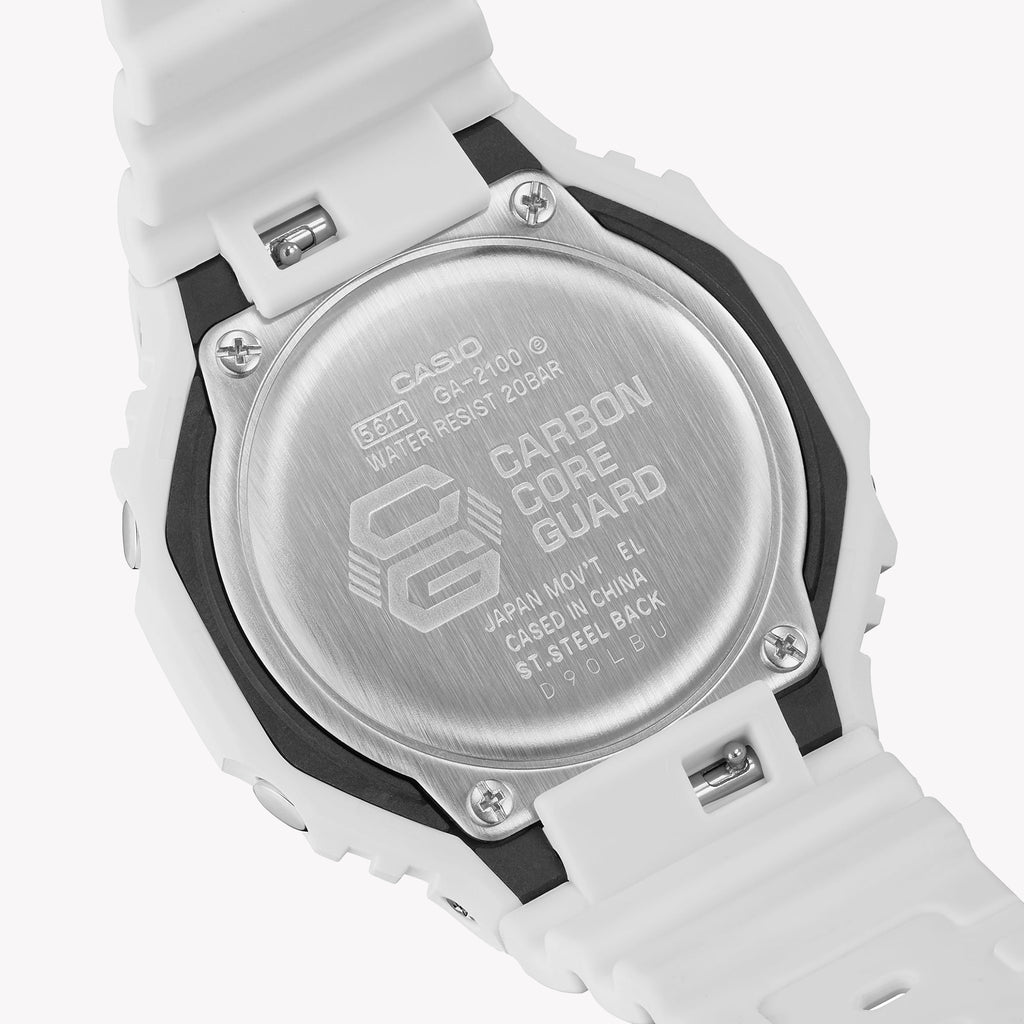 CASIO G-SHOCK GA-2100-7A7DR - ADVENTURE-READY WHITE RESIN MEN'S WATCH