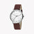 ESPRIT Women's Watch with Silver Stainless Steel Case and Brown Leather Band