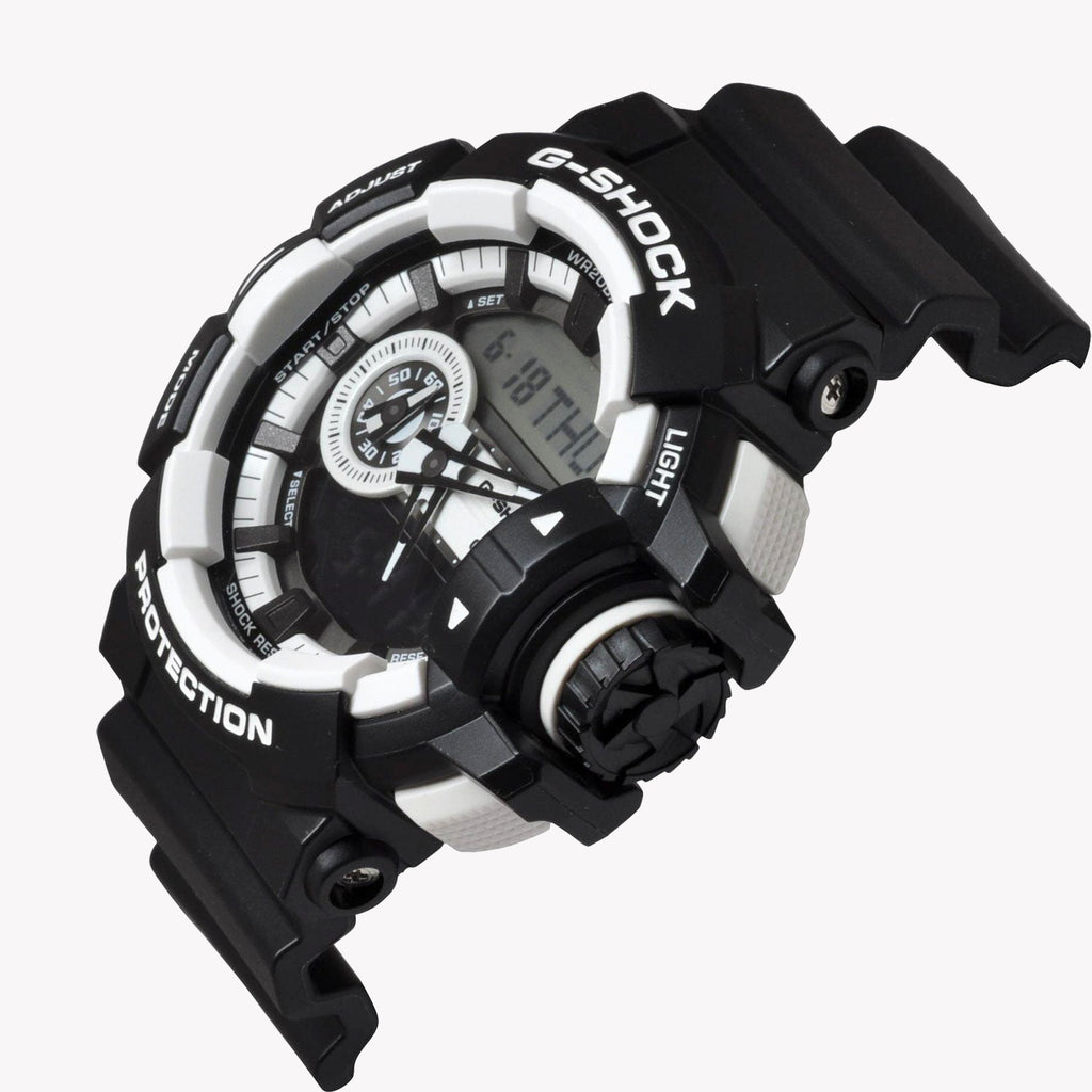CASIO G-SHOCK GA400-1A ADVENTURE READY - BOLD BLACK MEN'S WATCH FOR THE MODERN EXPLORER