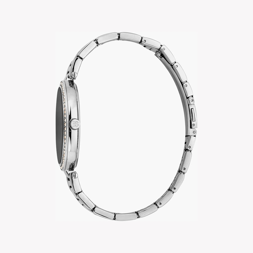 ESPRIT Women's Watch with Silver Stainless Steel Case and Silver Stainless Steel Band