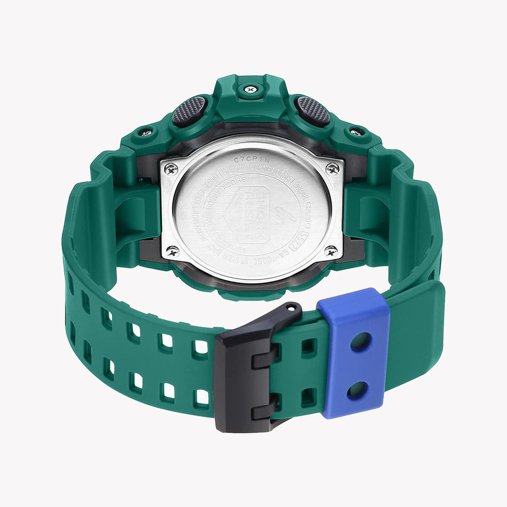 CASIO G-SHOCK GA-700SC-3ADR - RUGGED GREEN SPORT WATCH FOR MEN - STYLE MEETS PERFORMANCE