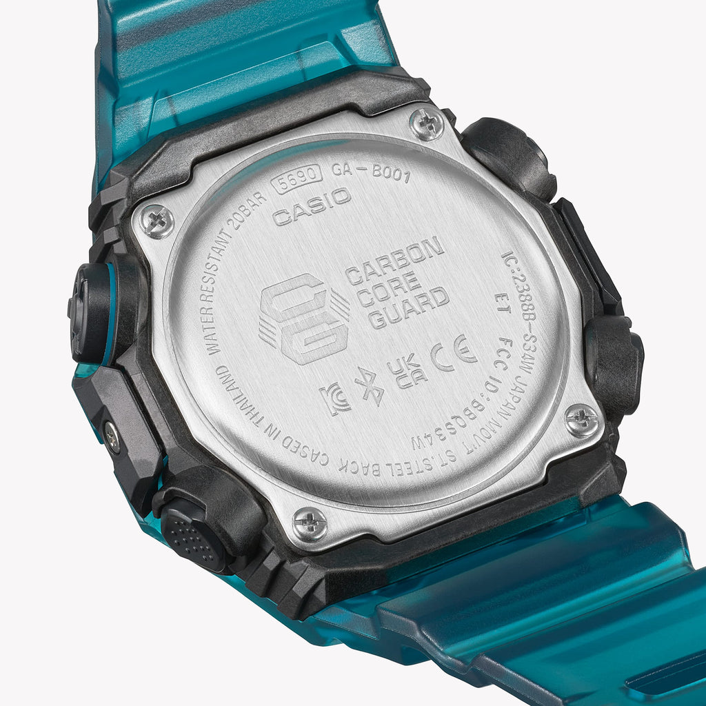 CASIO G-SHOCK GA-B001G-2ADR DYNAMIC ADVENTURER - MEN'S BLUE SMART WATCH WITH TOUGH DESIGN