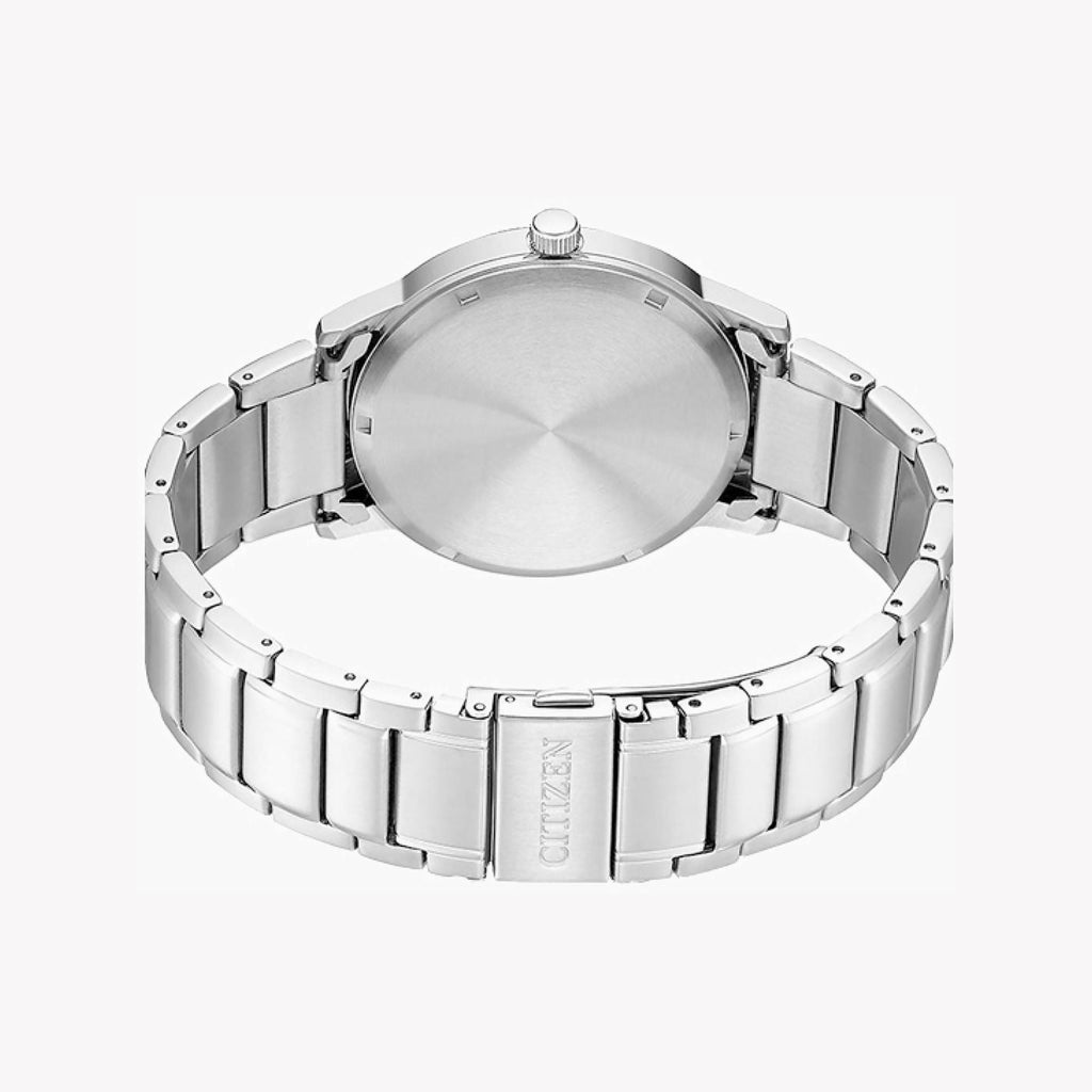 CITIZEN AW1670-82L - ELEGANTLY POWERED MEN'S STAINLESS STEEL WATCH WITH BLUE DIAL & DATE FUNCTION