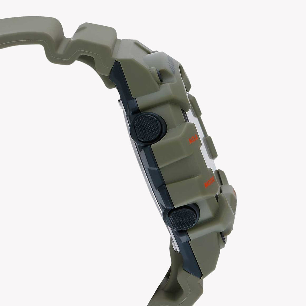 CASIO HDC-700-3A2VDF ADVENTURE READY - RUGGED GREEN RESIN MEN'S WATCH WITH MULTIFUNCTIONAL FEATURES