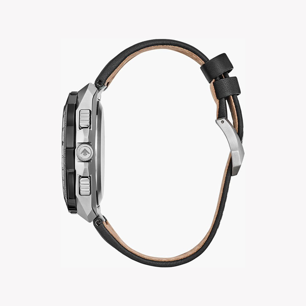 CITIZEN JY8149-05E: MASTER YOUR TIME - STYLISH MEN’S WATCH WITH LEATHER BAND & 20 ATM WATER RESISTANCE