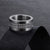 ZINK Men's Silver Stainless Steel Ring | ZJRG044S