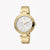 ESPRIT Women's Watch with Gold Stainless Steel Case and Gold Stainless Steel Band