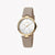 ESPRIT Women's Watch with Silver Stainless Steel Case and Beige Leather Band