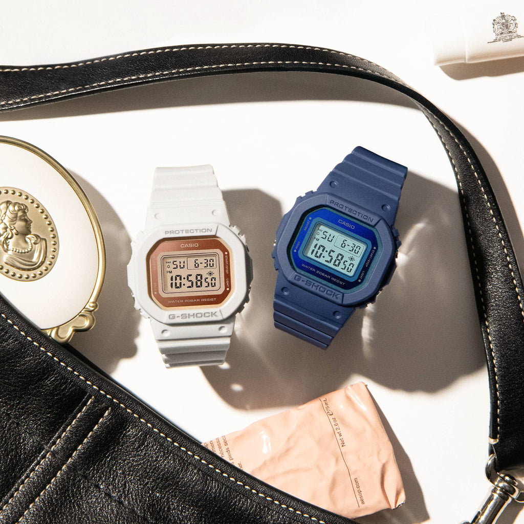 CASIO G-SHOCK GMD-S5600-2DR BOLD BLUE - WOMEN'S STYLISH & SPORTY TIMEPIECE