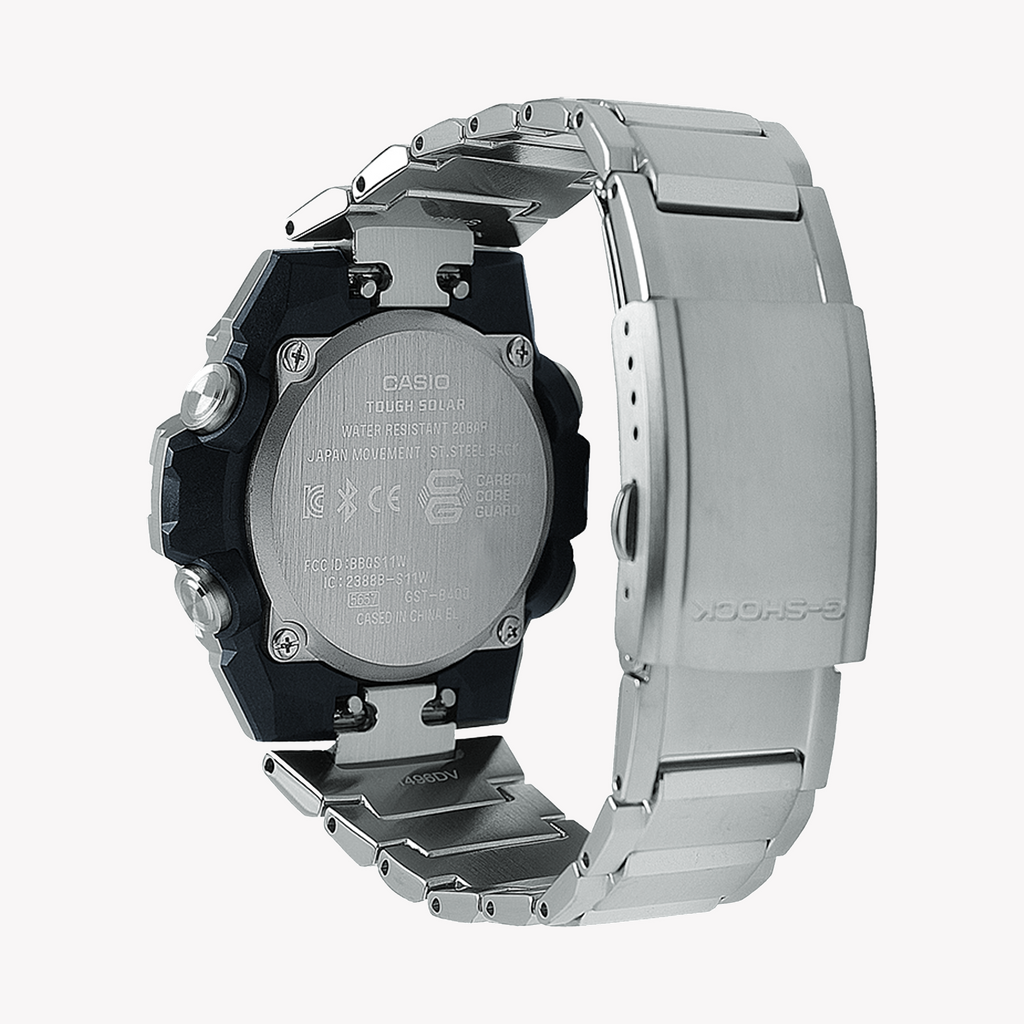CASIO G-SHOCK GST-B400D-1ADR BOLD & FUNCTIONAL - MEN'S STAINLESS STEEL TIMEPIECE