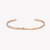 ZINK Women's Rose Gold Stainless Steel Bracelet | ZFBG007RG