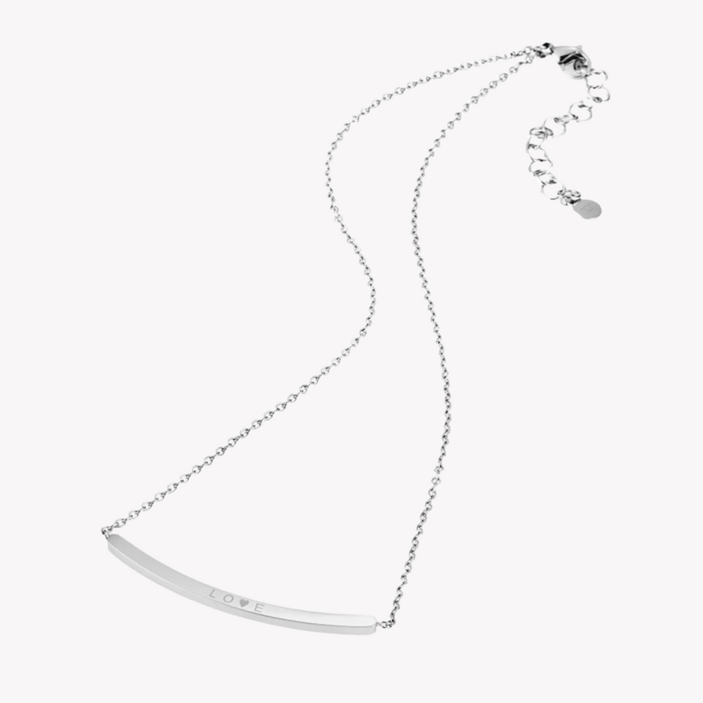 ZINK Women's Necklace - Silver Stainless Steel | ZFNL001S