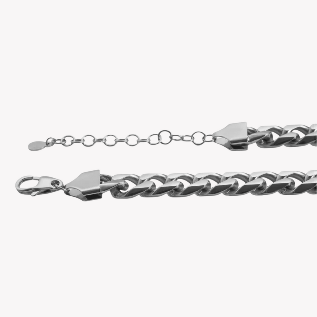 ZINK Women's Silver Stainless Steel Necklace | ZFNL009S